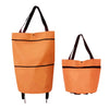 NEW Folding Bags wheels on Trolley Lightweight Grocery Shopping Foldable Shopper